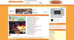 Desktop Screenshot of minigameonline.net